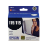 115 (x2) Epson Negro T115126