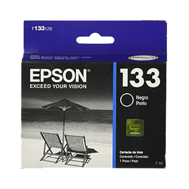 133 Epson Negro T133120