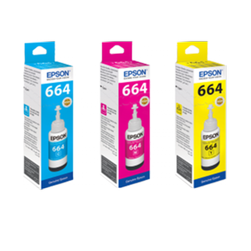 664 Tinta Epson Colores