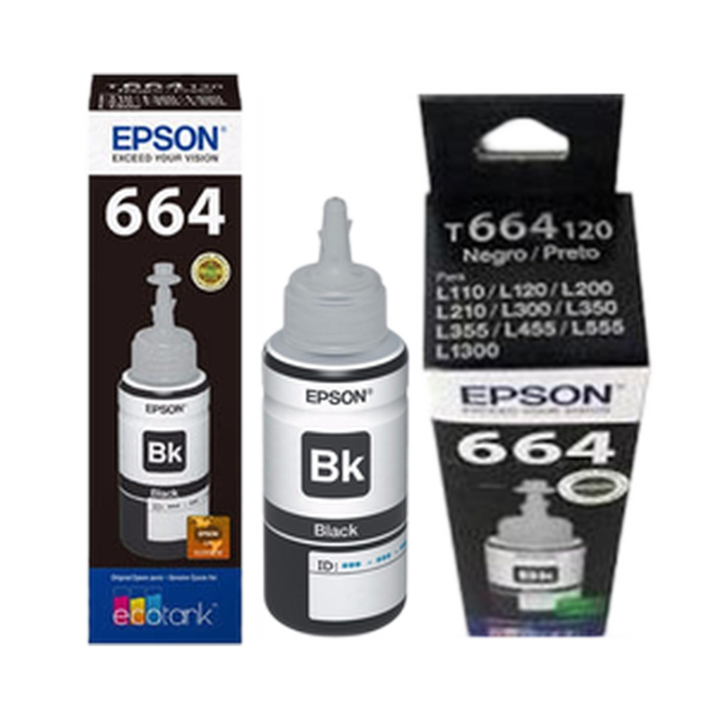 664 Tinta Epson Negro T664120