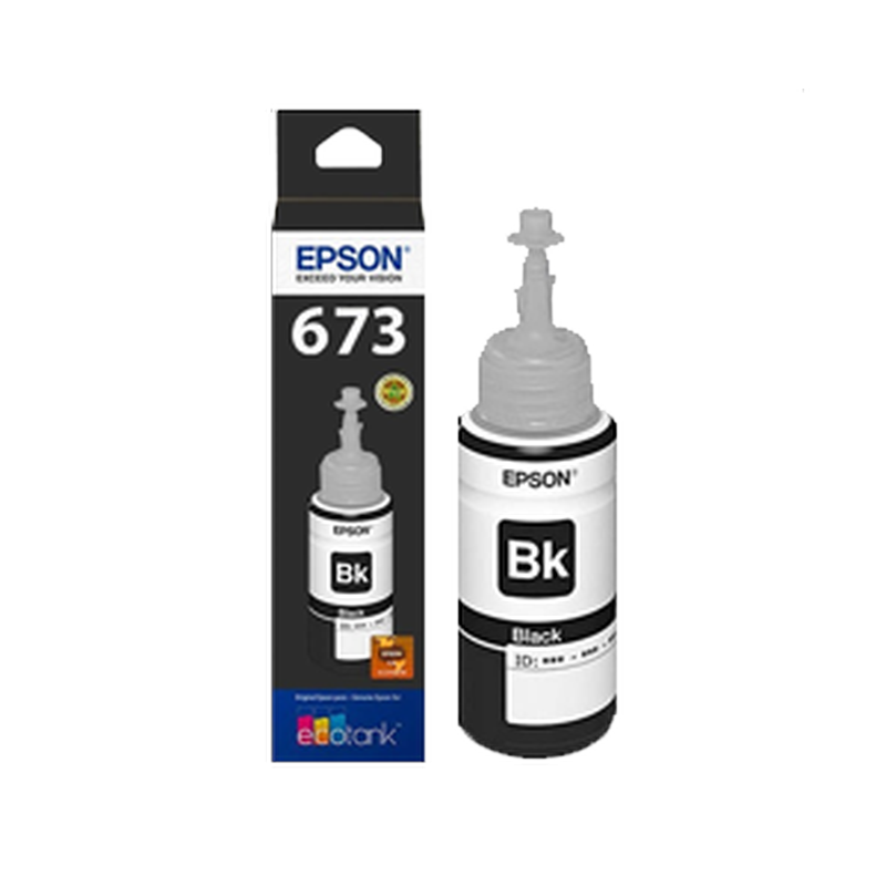 673 Tinta Epson Negra T673120
