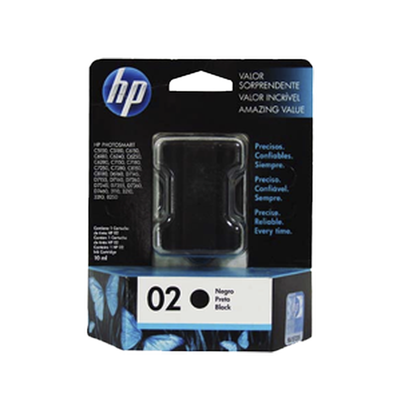 02 HP Negro C8721WL 02 HP Negro C8721WL