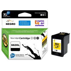 662XL HP Alternativo Negro