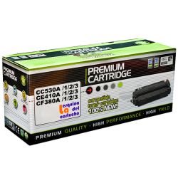 CC530A /1/2/3 - CE410A/1/2/3 - CF380A/1/2/3 HP Toner Alternativo