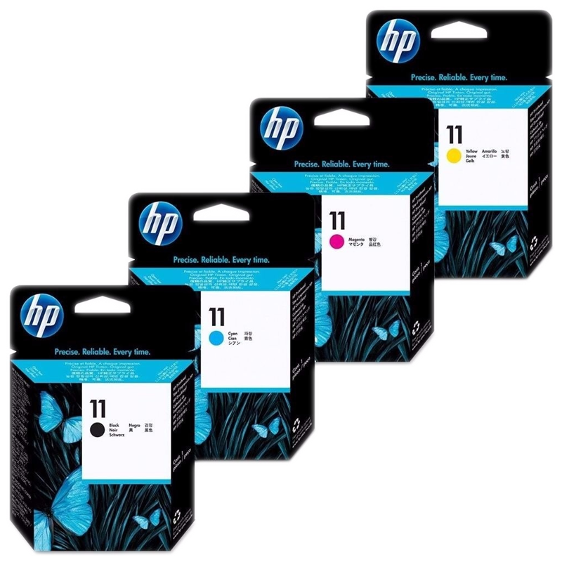 11 HP Cabezal Negro y Colores Original 11 HP Cabezal Negro y Colores Original