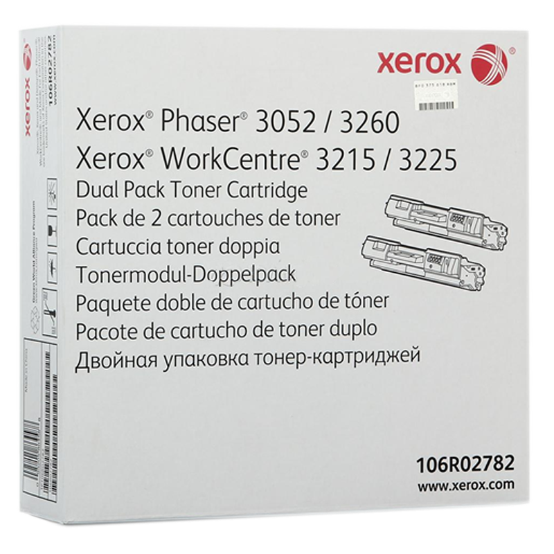3052- 3260- 3215- 3225 Xerox Toner  Pack Doble Original