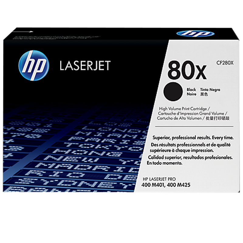 505X - 280X HP Toner Negro Original