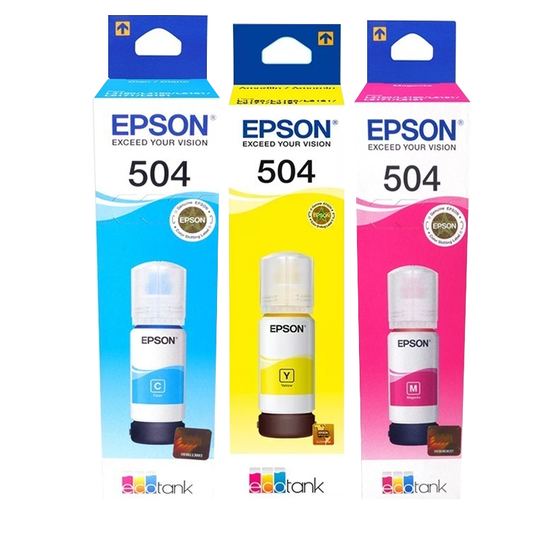 504 Epson Tinta Colores 504 Epson Tinta Colores