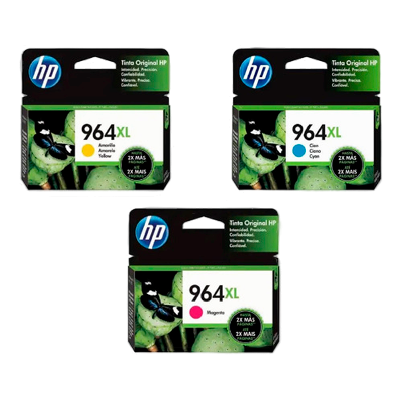 964 XL HP Colores (31A54AL - 31A55AL - 31A56AL)