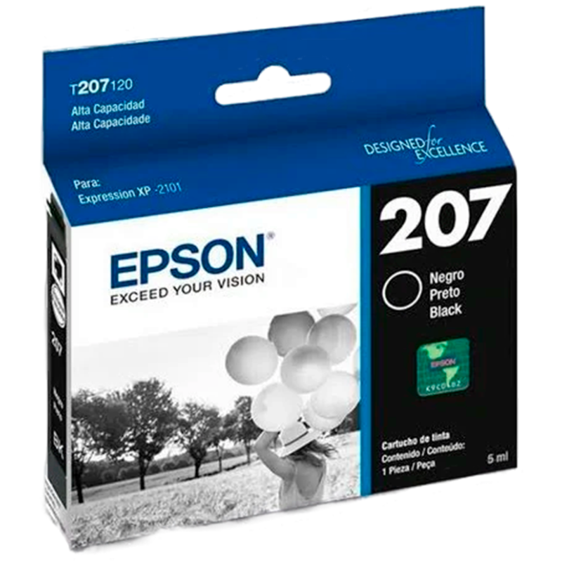 207 Epson Original Negro (5ml)