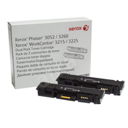 3052- 3260- 3215- 3225 Xerox Toner  Pack Doble Original