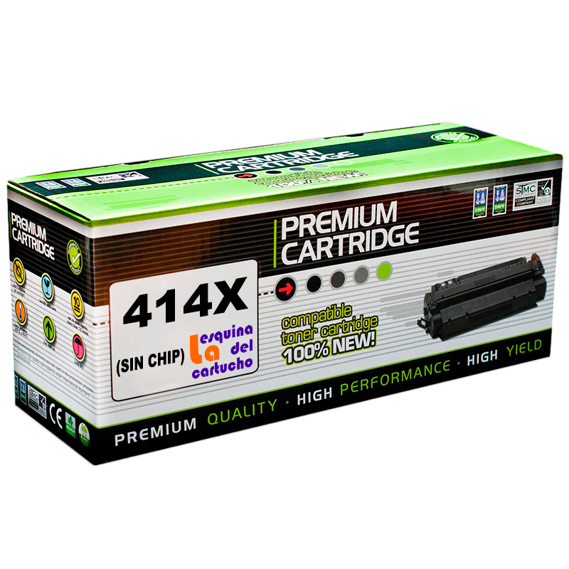 414 X HP Alternativo Negro