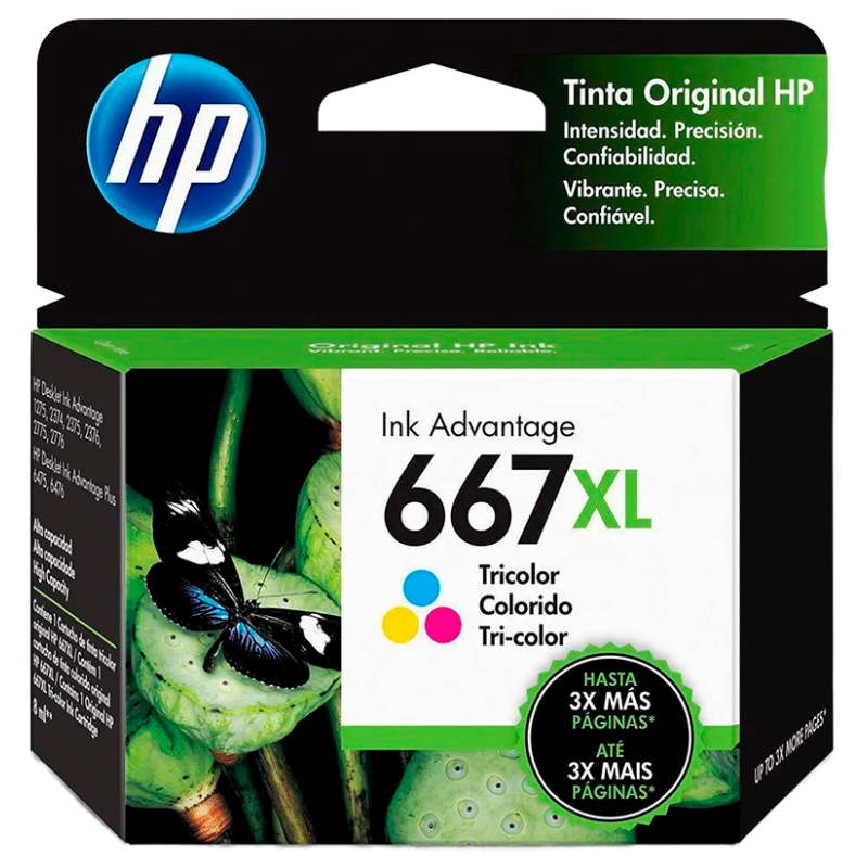 667 XL HP Color
