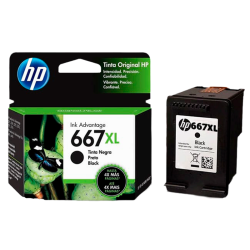 667 XL HP Negro