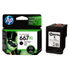 667 XL HP Negro