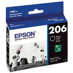 206 Epson Original Negro