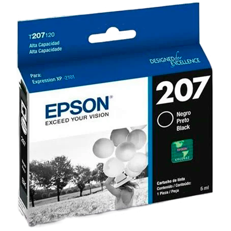 207 Epson Original Negro (5ml)