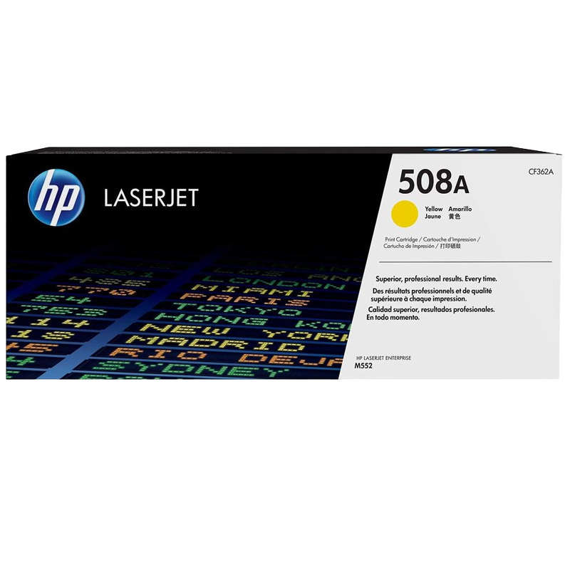 508 HP Toner Amarillo Original