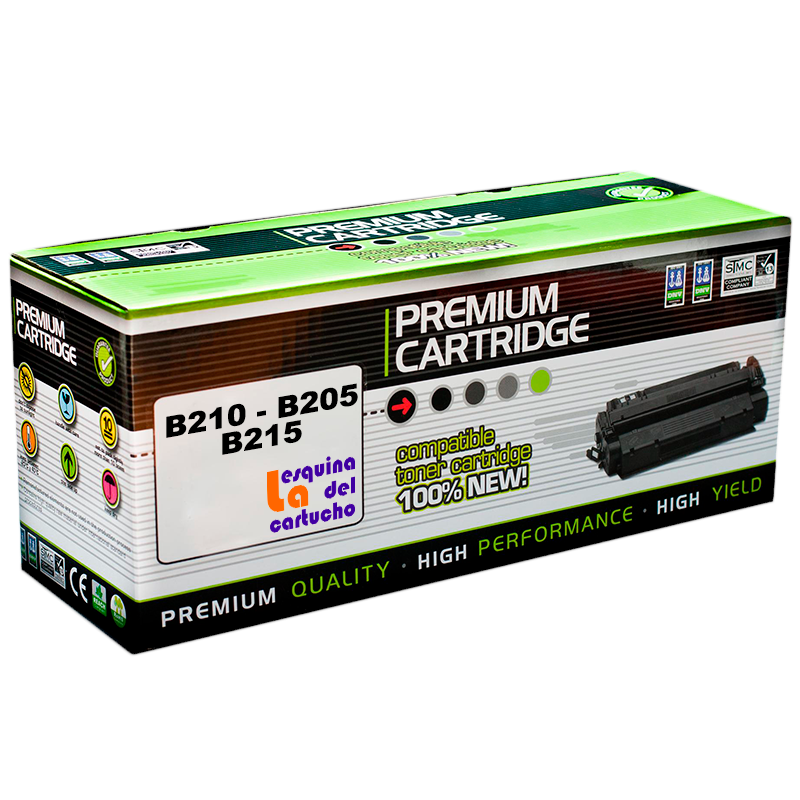 B210/205/215 Xerox Toner Alternativo