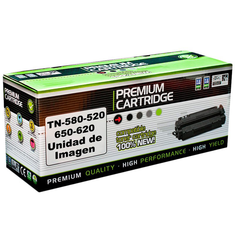 TN 580 - 520 650 - 620 BROTHER TONER ALTERNATIVO